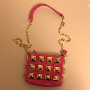 Adorable Betsy Johnson Hibiscus purse.